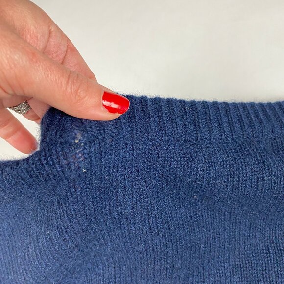 NWT Skull Cashmere 360 Cashmere Sweater Women's Size Medium Striped - Picture 7 of 16